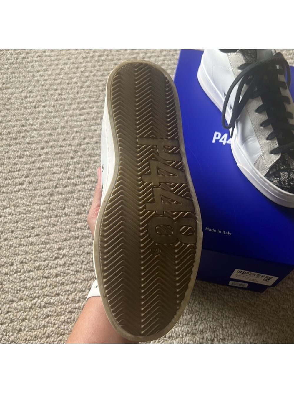 P448 Jack Lace Sneaker size 40 - Picture 9 of 10